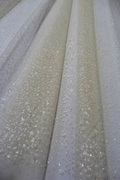 tulle seta biscotto 140 Foto 2