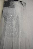 tulle nylonr bianco seta Foto 2