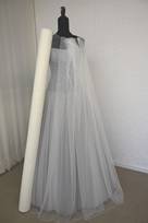 tulle nylonr bianco seta Foto 2