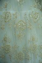 tulle perle avorio champagne silver Foto 2