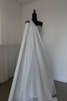 georgette bianco seta 145 Foto 2