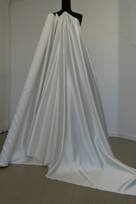 raso poliestere bianco seta 145 Foto 2