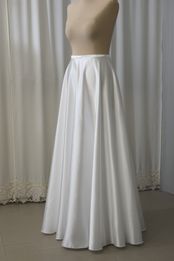 gonna mezza corolla realizzabile misura duchesse mikado kady tulle mano seta Foto 3