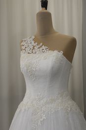 abito sposa chantilly applicazioni rebrode h1344 Foto 3