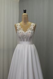 abito sposa pizzo duchesse Foto 4