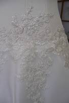 abito sposa organza rebrode (0262) Foto 4