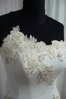 Corpino per Abito Sposa Corsetto con fiocchi perle in Tulle