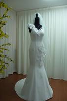 applicazione organza bianco g795 Foto 3