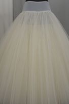 sottogonna grande elastica bianco seta avorio Foto 3