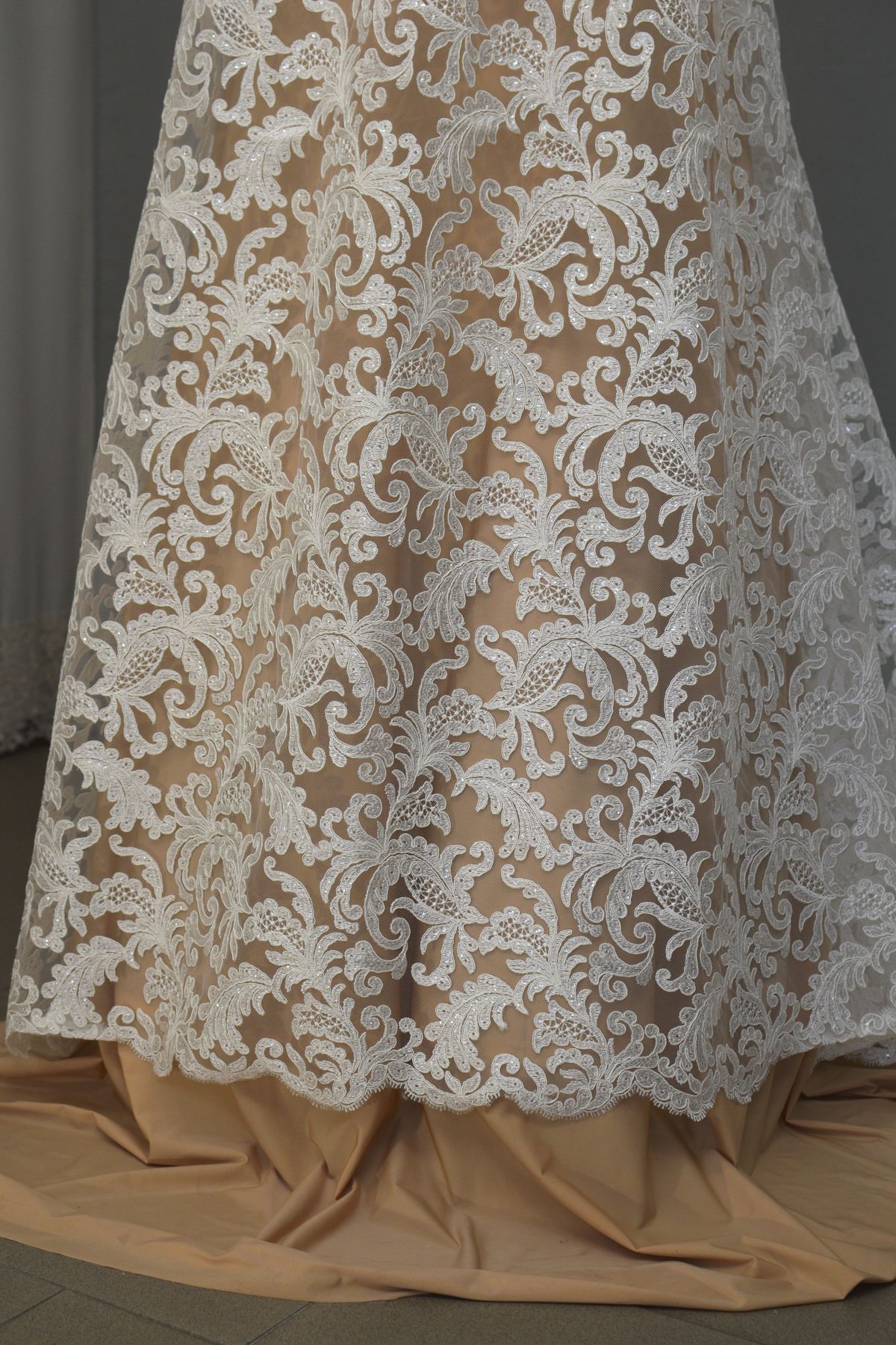 tulle rebrode avorio naturale h cm 135 Art 00024F