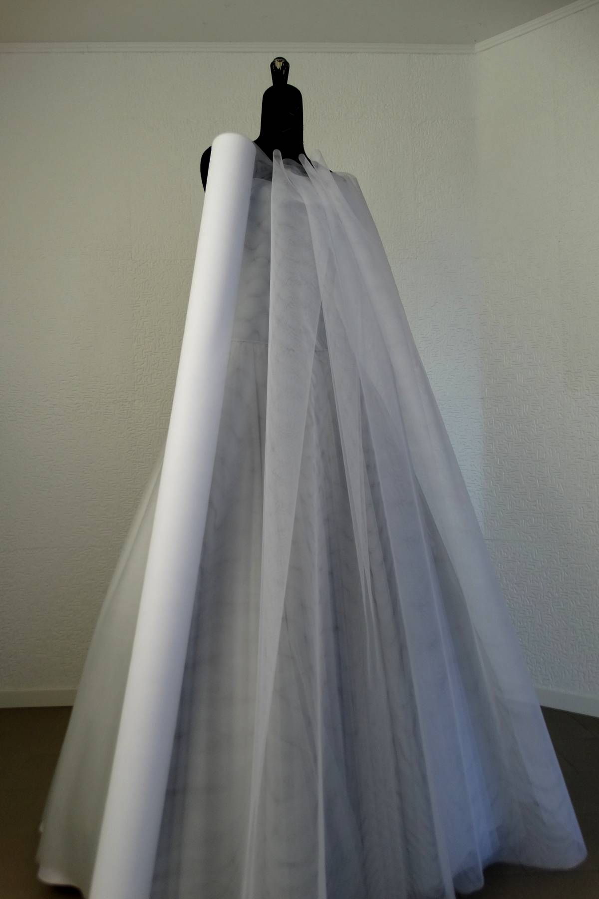 tulle semirigido per sottogonne bianco h cm 300 Art 0002BC