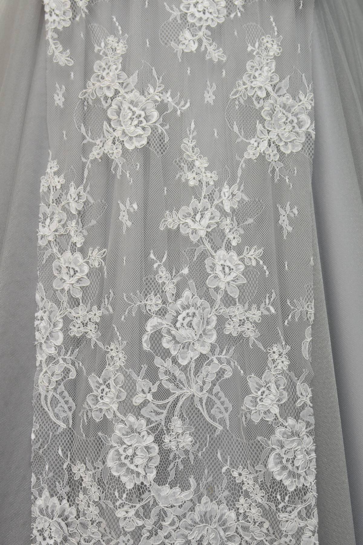 pizzo rebrode avorio naturale h cm 135 Art 00065