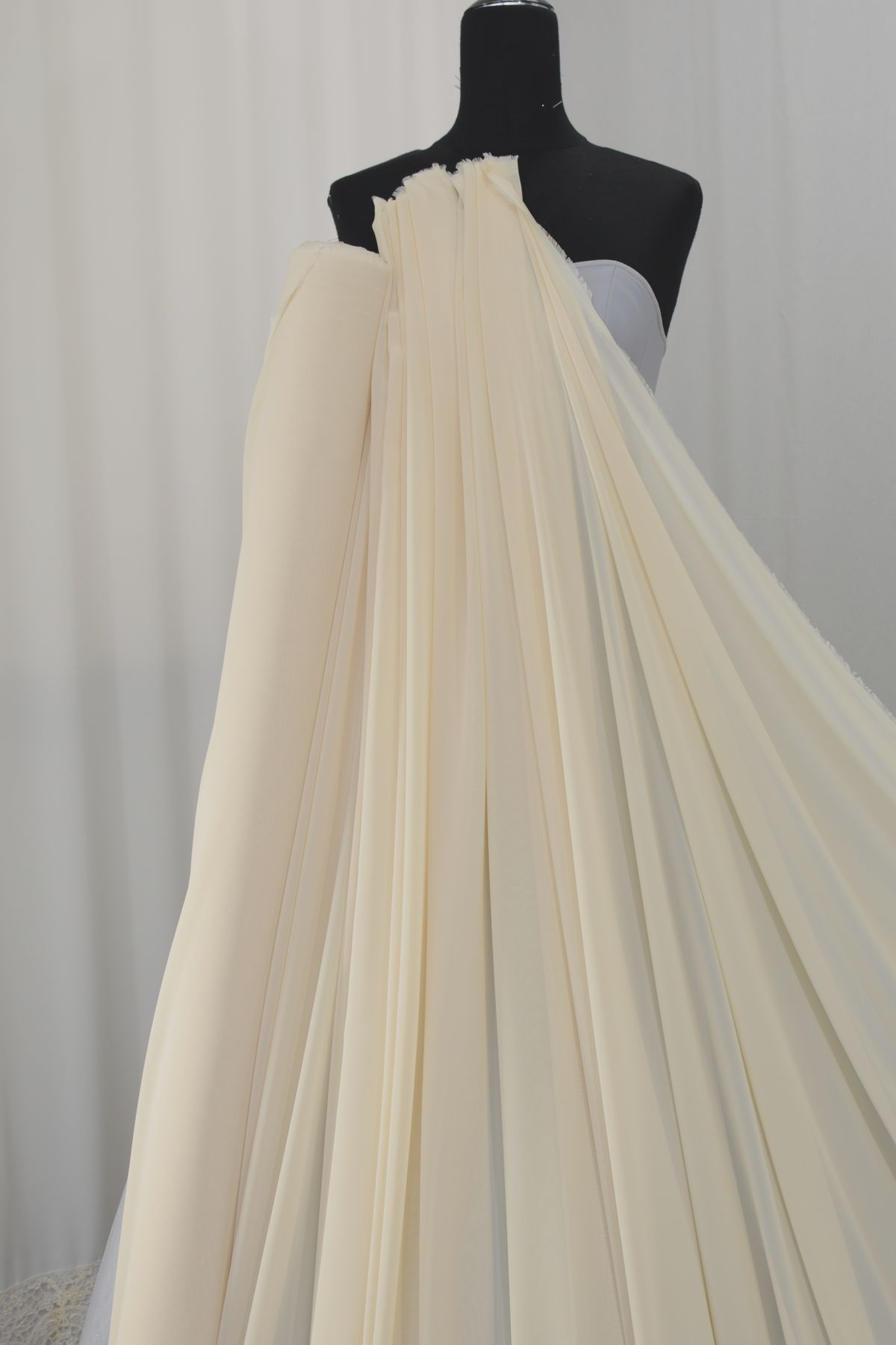 crepe georgette 100 poliestere sabbia cm 150 Art 0013COL100