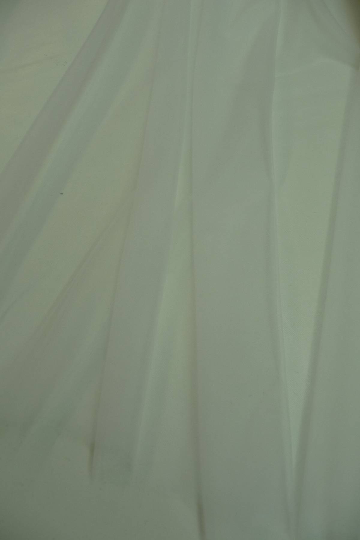 tulle invisibile mano seta colore bianco h cm 300 Art 0001D