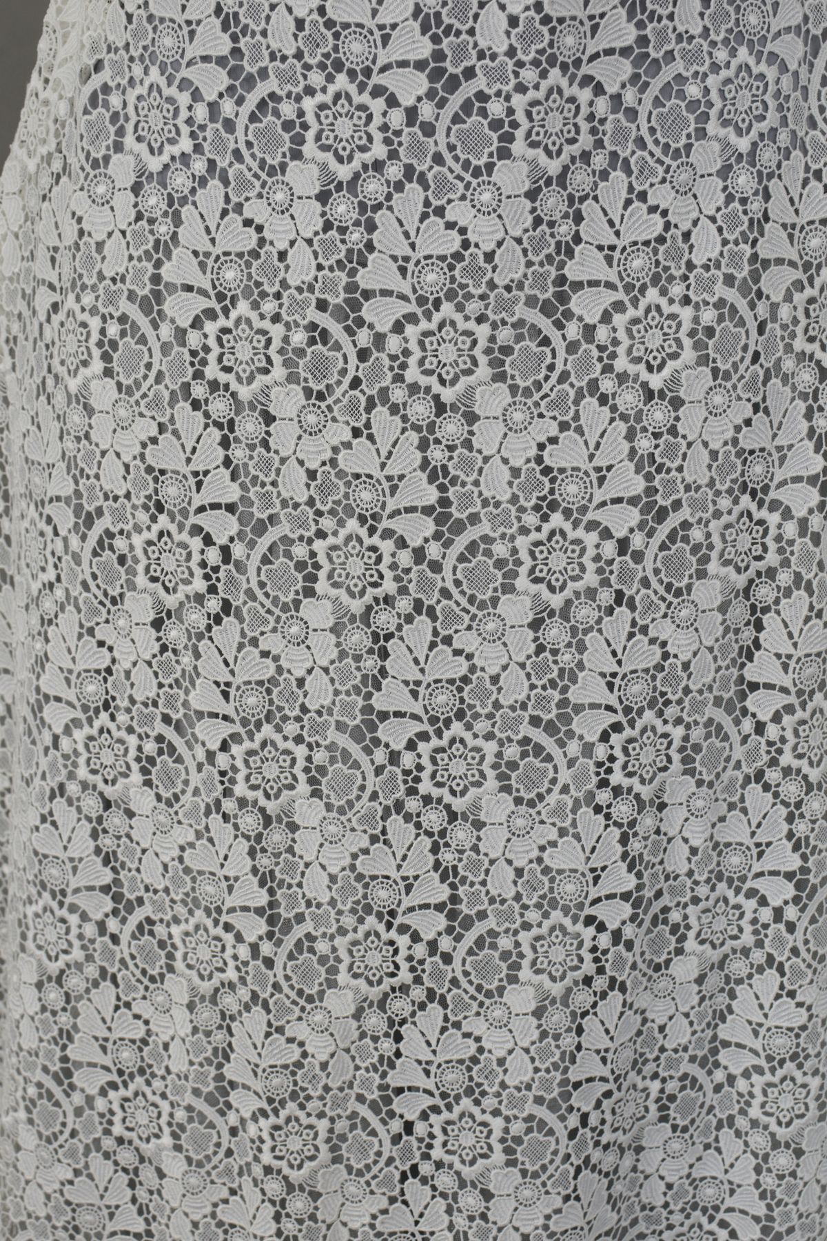 pizzo macrame morbido bianco seta h cm 130 140 Art 0120E
