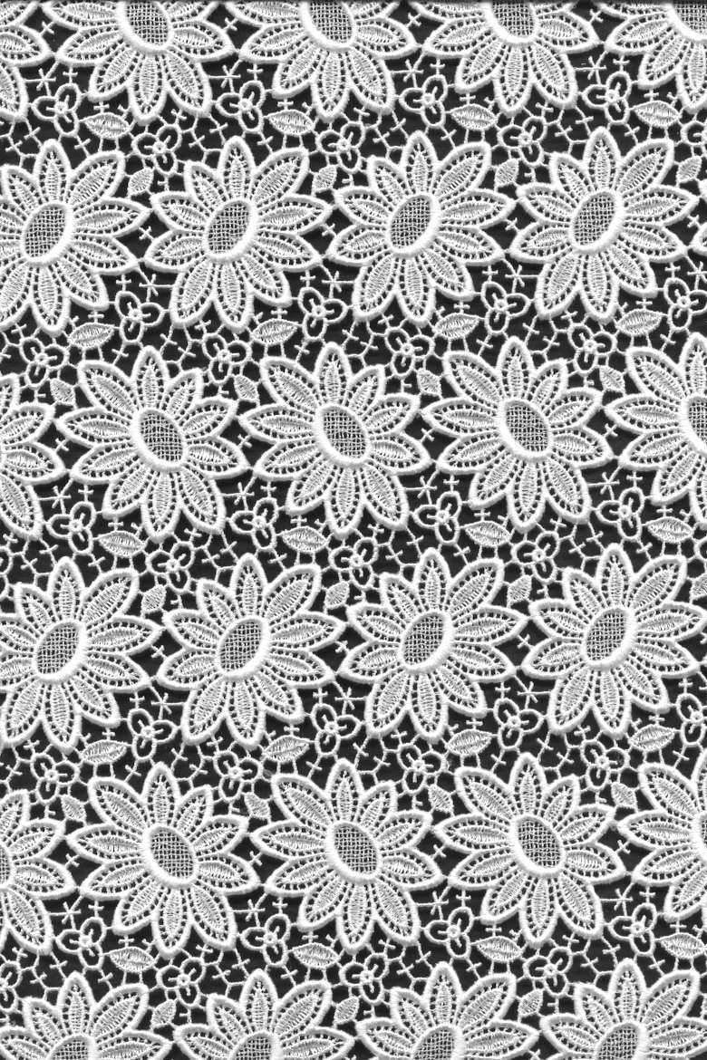bordo macrame bianco 0369bm Art 0369BM