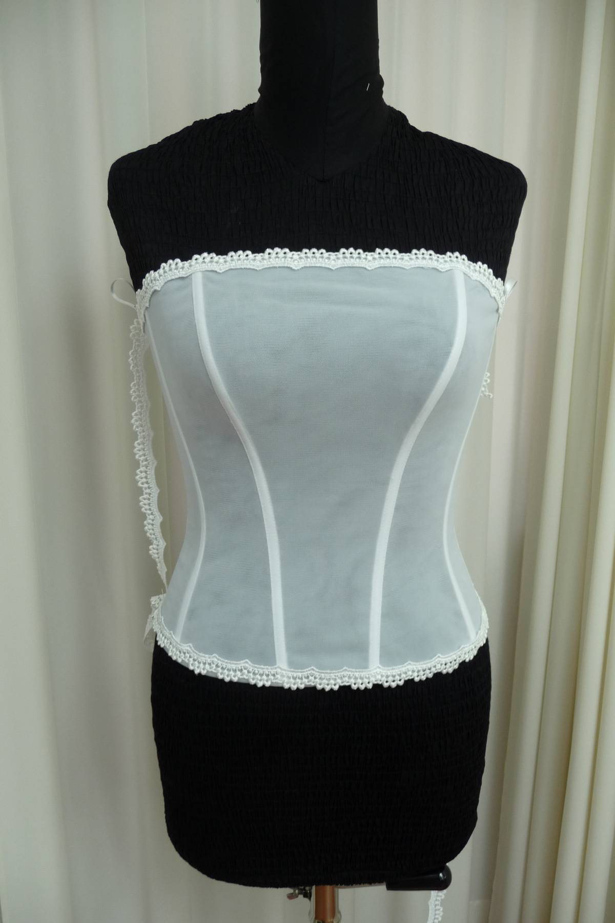 bordo macrame bianco 0329bm Art 0329BM