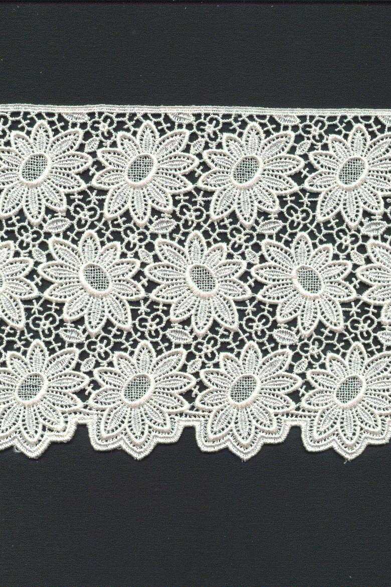 bordo macrame bianco 0369bm Art 0369BM