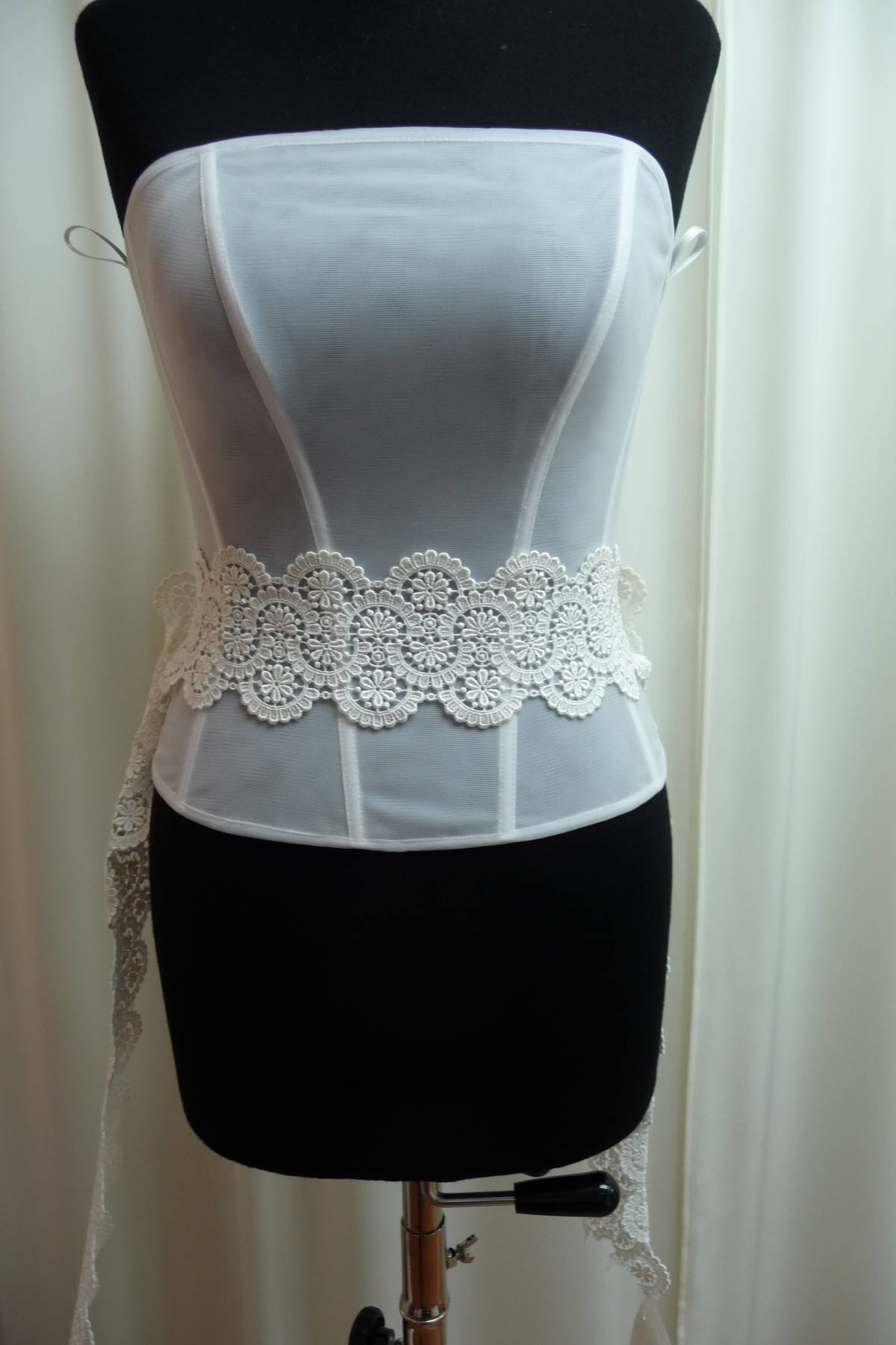 bordo macrame bianco 0479bm Art 0479BM