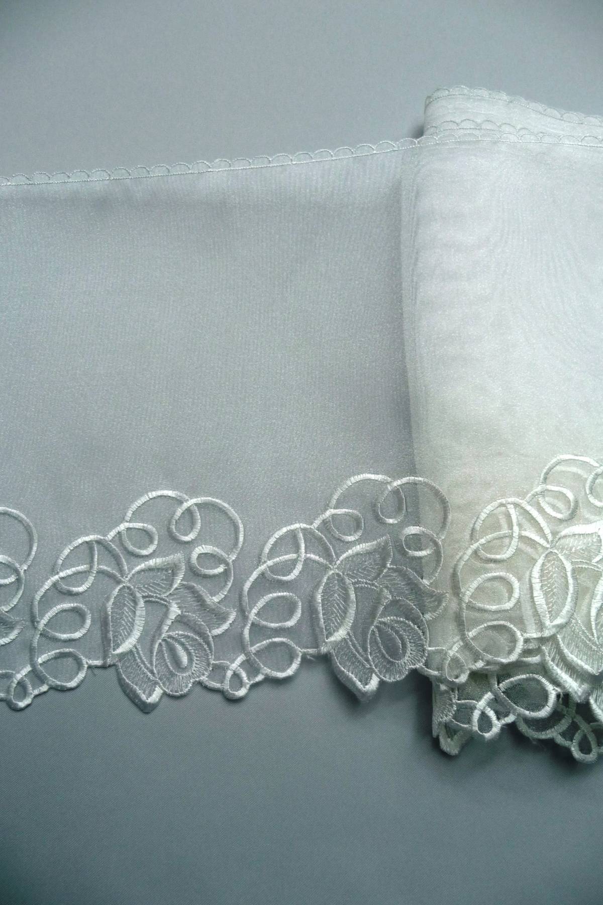 bordo organza bianco 0644bo Art 0644BO