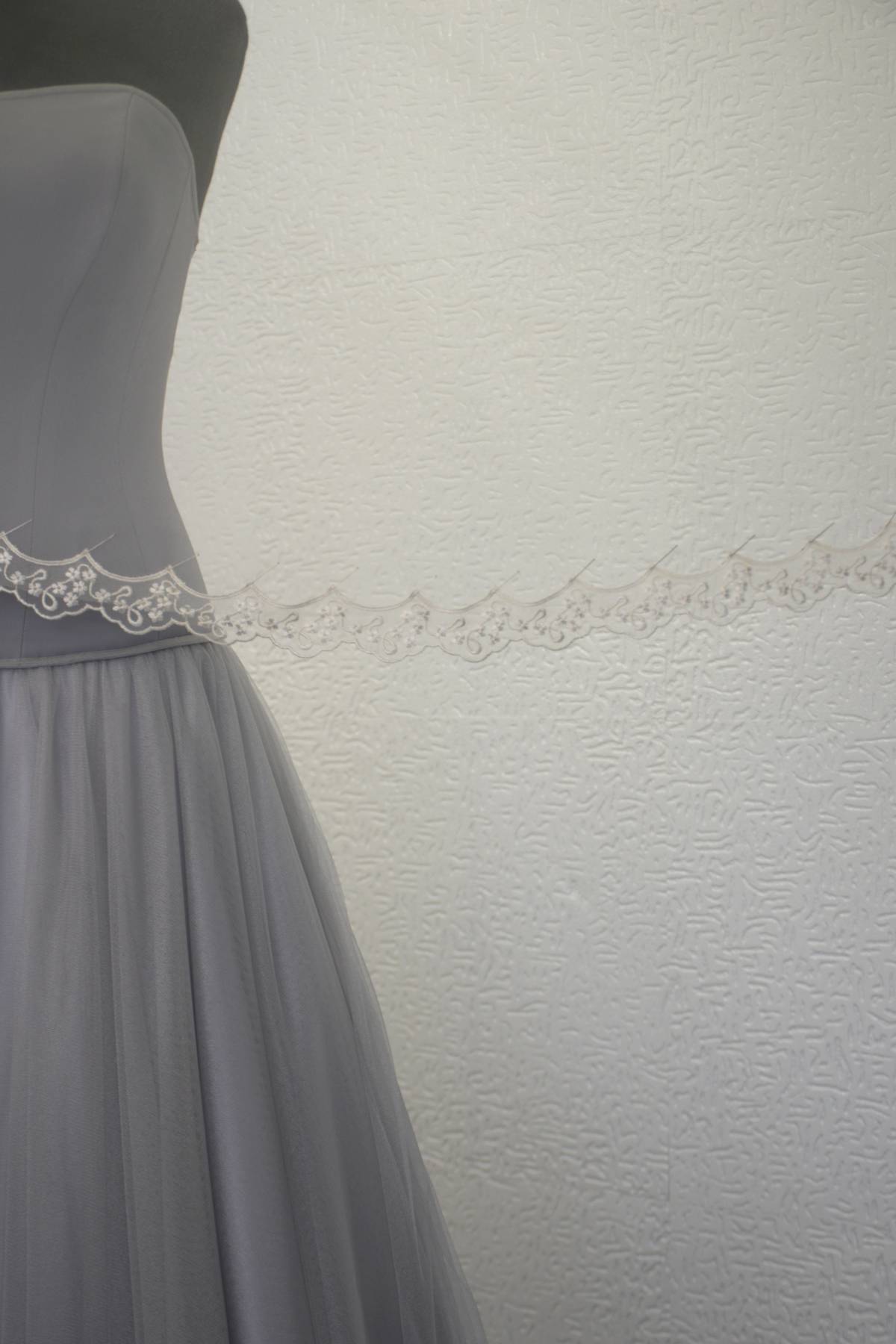 bordo tulle ricamato avorio h cm 5 Art 1721BTUAV