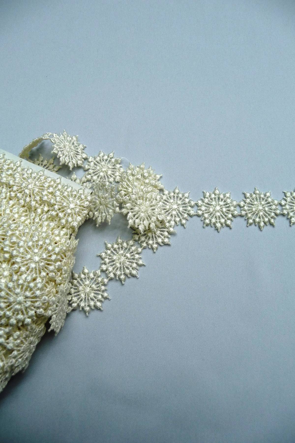 bordo pizzo macrame per rifiniture cm 3 avorio disponibile anche bianco seta Art 0107P