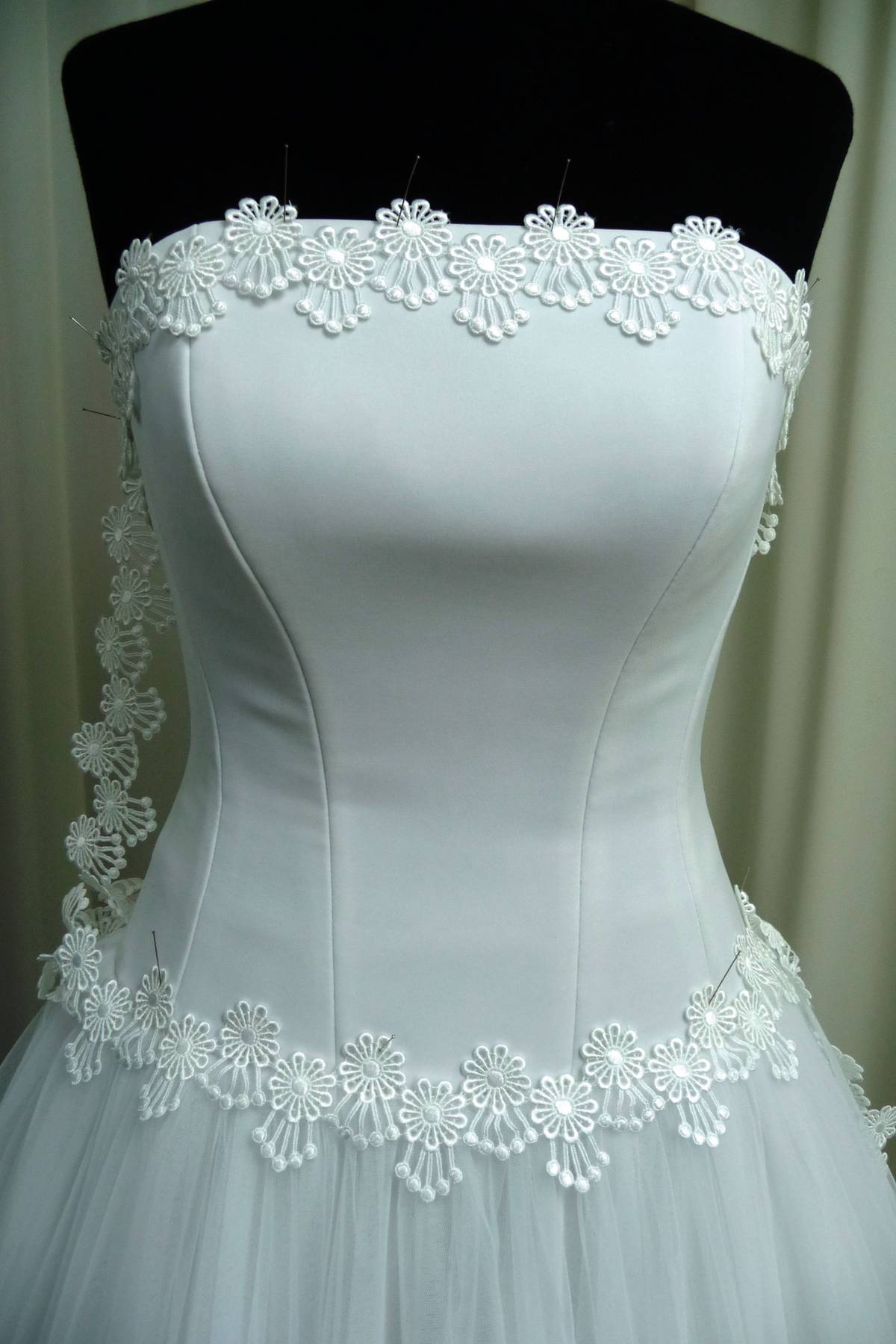 bordo macrame bianco 0547bm Art 0547BM