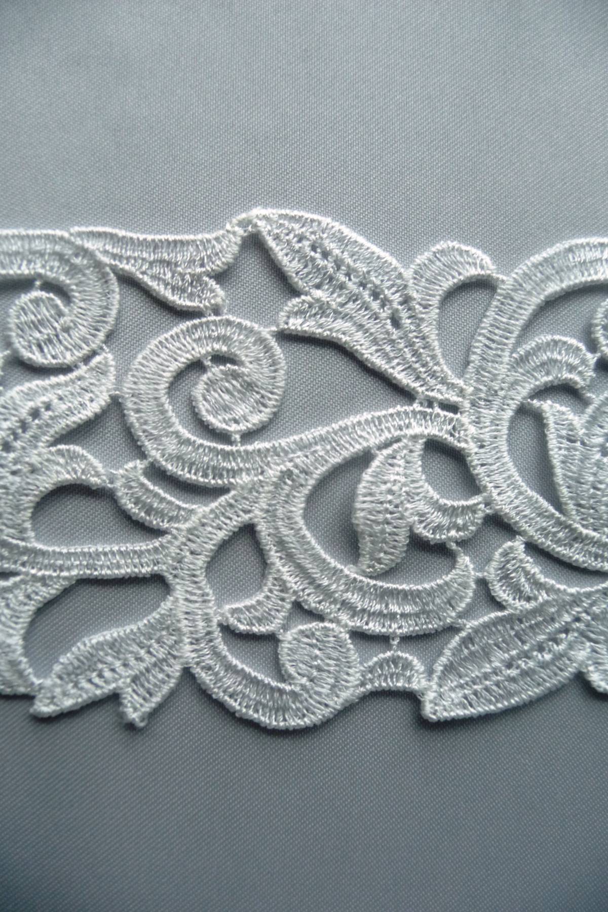 bordo pizzo macrame bianco h cm 7 Art 0548BM