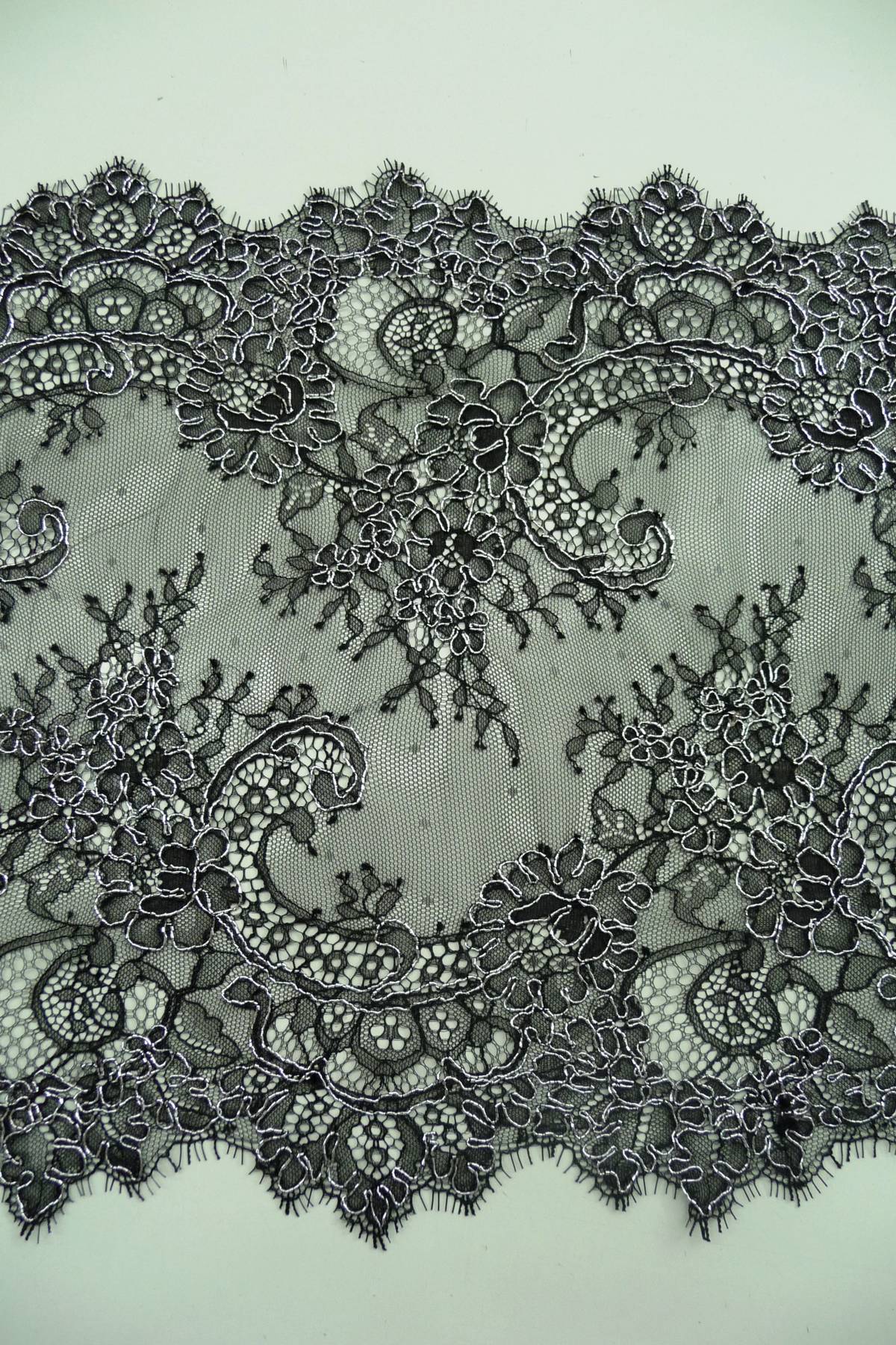 bordo cordoncino cm 30 nero silver Art AR801N