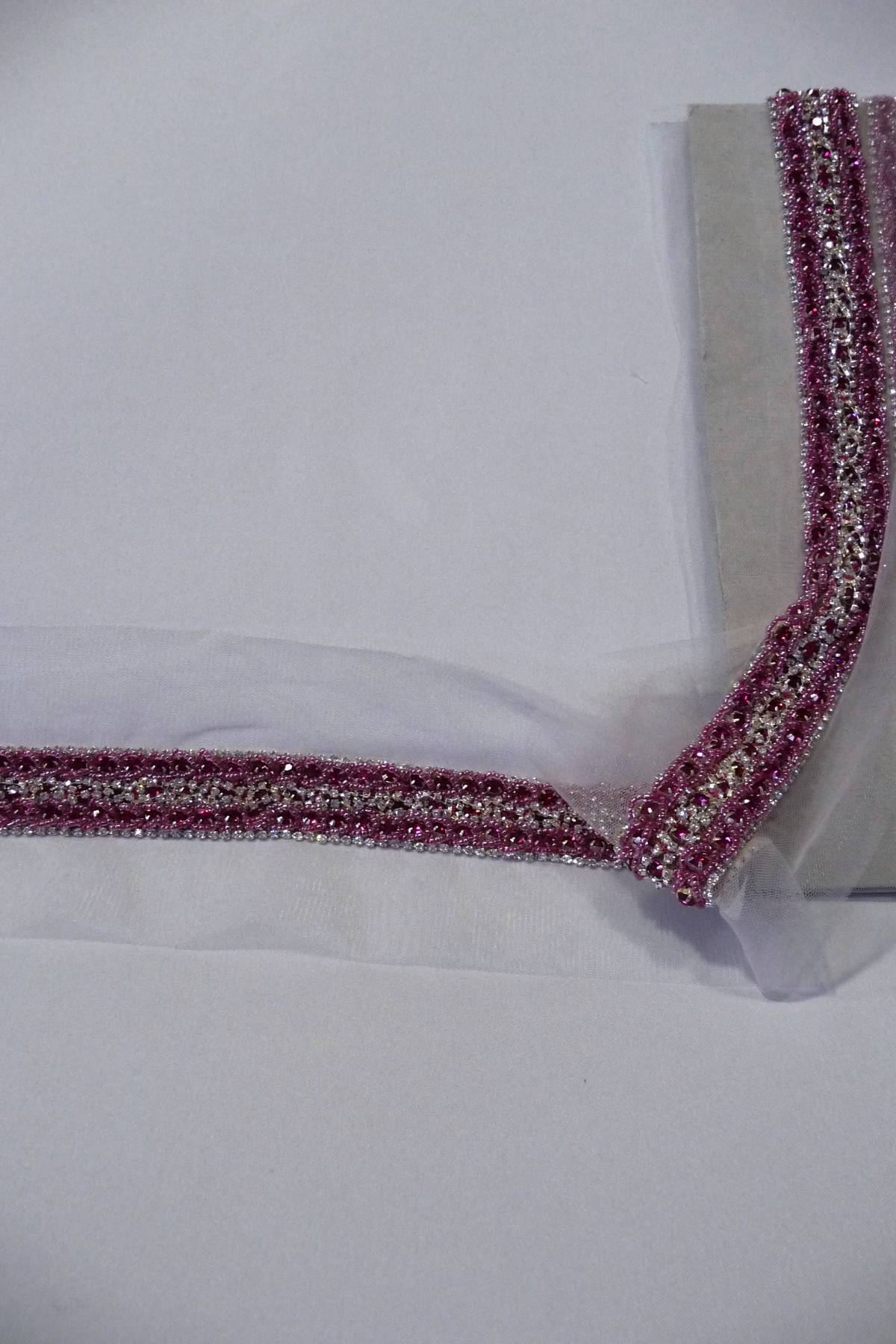 bordo strass avorio fucsia Art AR809