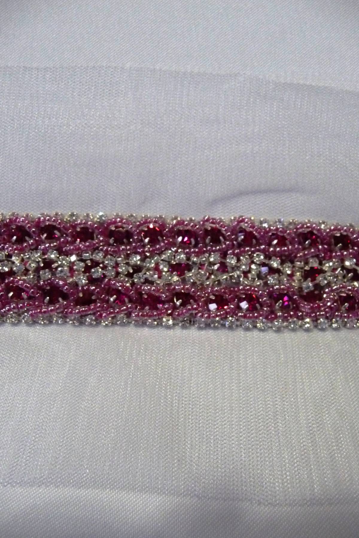 bordo strass avorio fucsia Art AR809