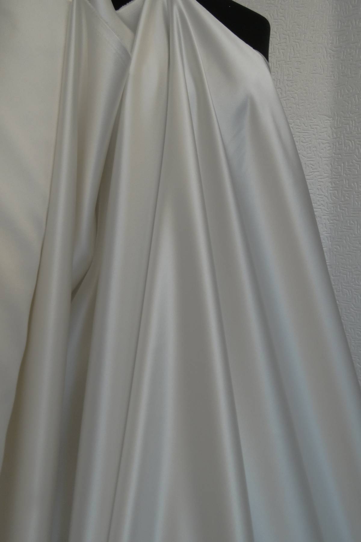 raso duchesse 100 poliestere bianco seta h cm 145 Art DS0063BS