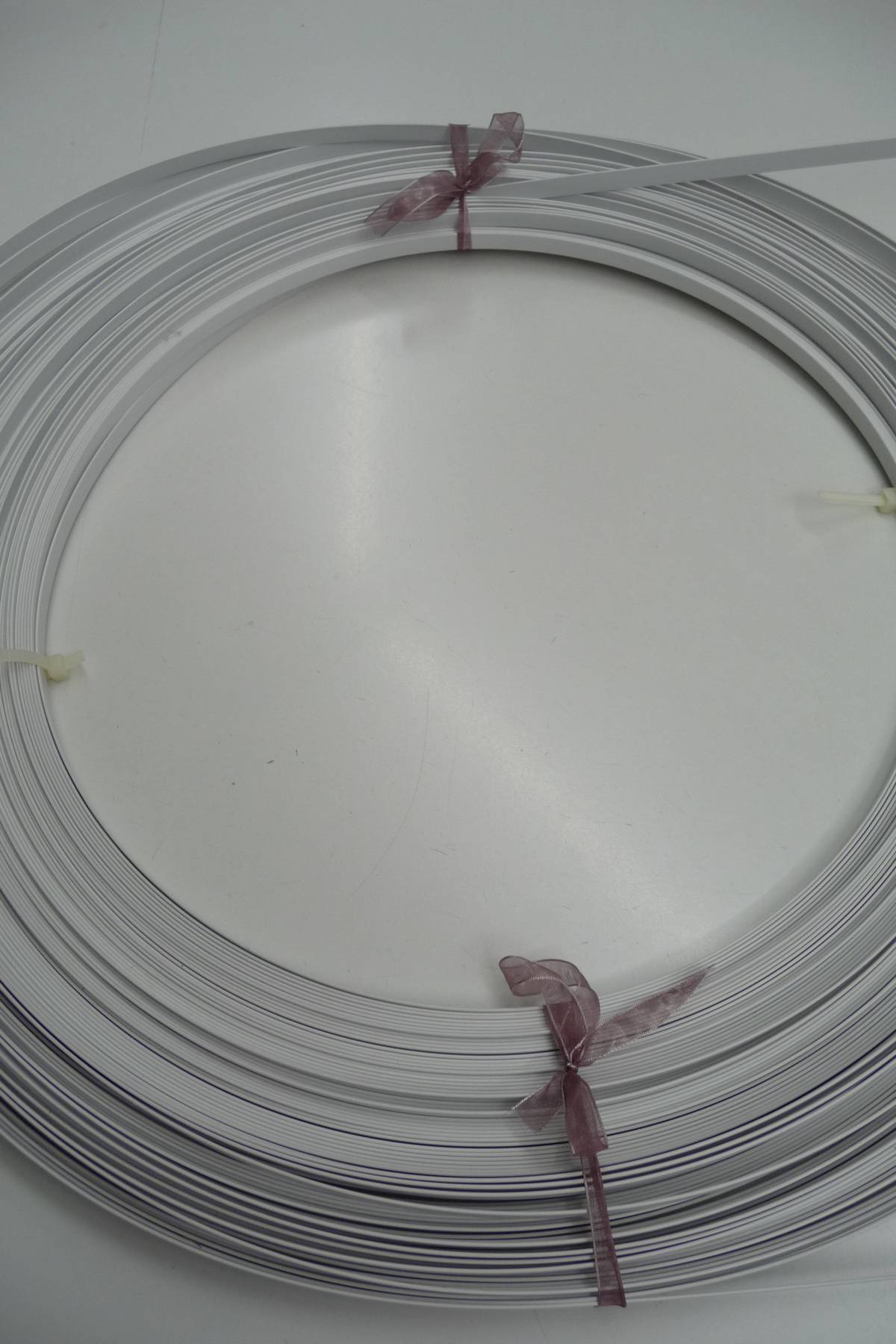 sostegno in ferro acciaio per sottogonna bianco mm 8 Art RIGID5F