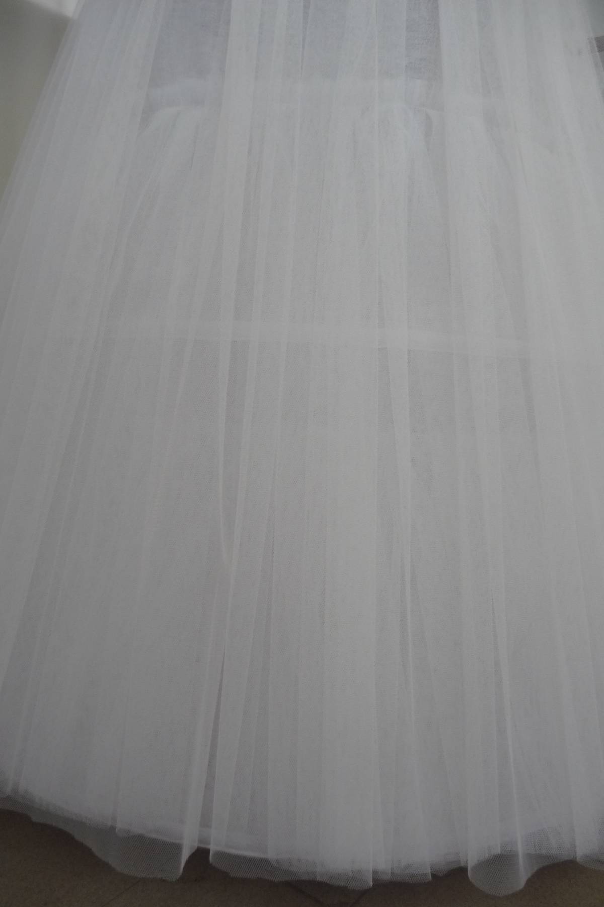 sottogonna in tulle semirigido con baschina elastica e cerchi estraibili Art STG09