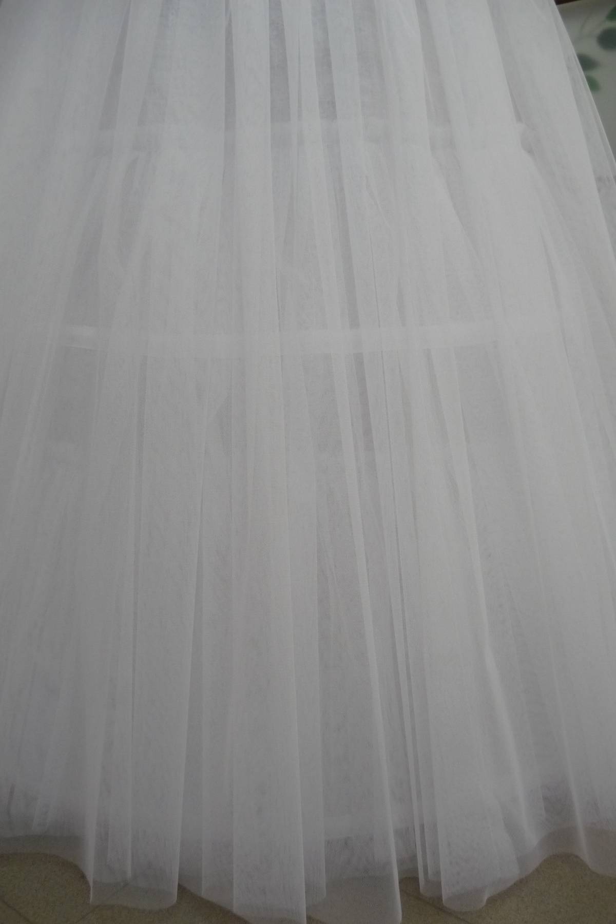 sottogonna in tulle semirigido con baschina elastica e cerchi estraibili Art STG10