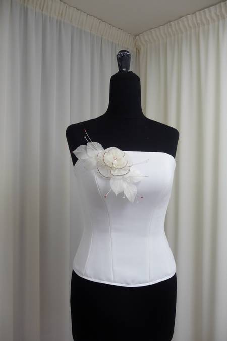 Fiorellini e Fiori per Abito Sposa in Organza o Macrame