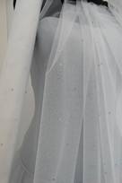 Acquista Tessuto Glitter Tulle glitterato per Abiti Sposa Cerimonia
