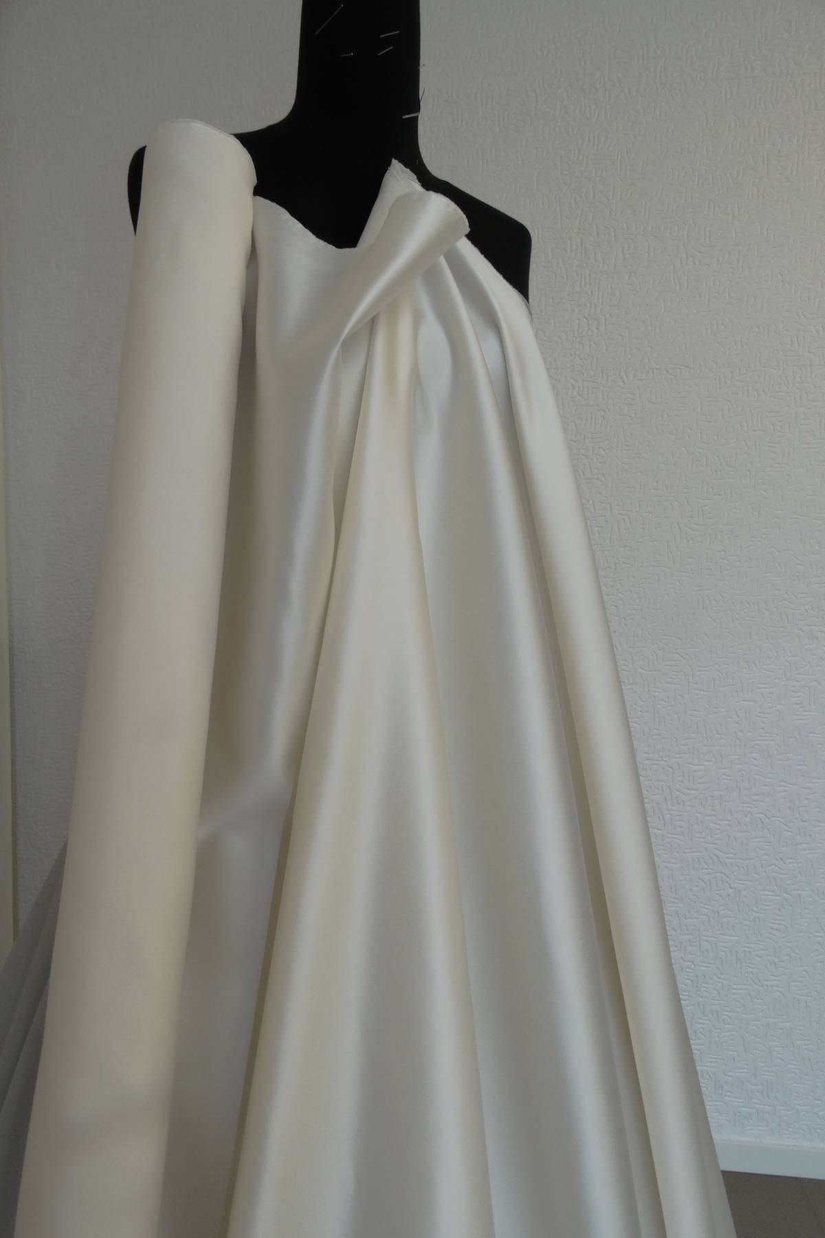 raso sposa 100 poliestere bianco lana h cm 150 Art 0060BS