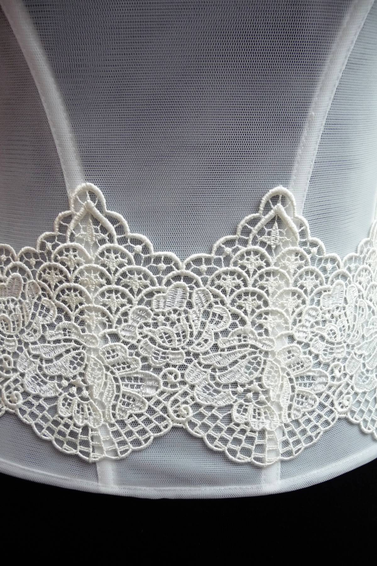 bordo macrame bianco 0669bm Art 0669BM