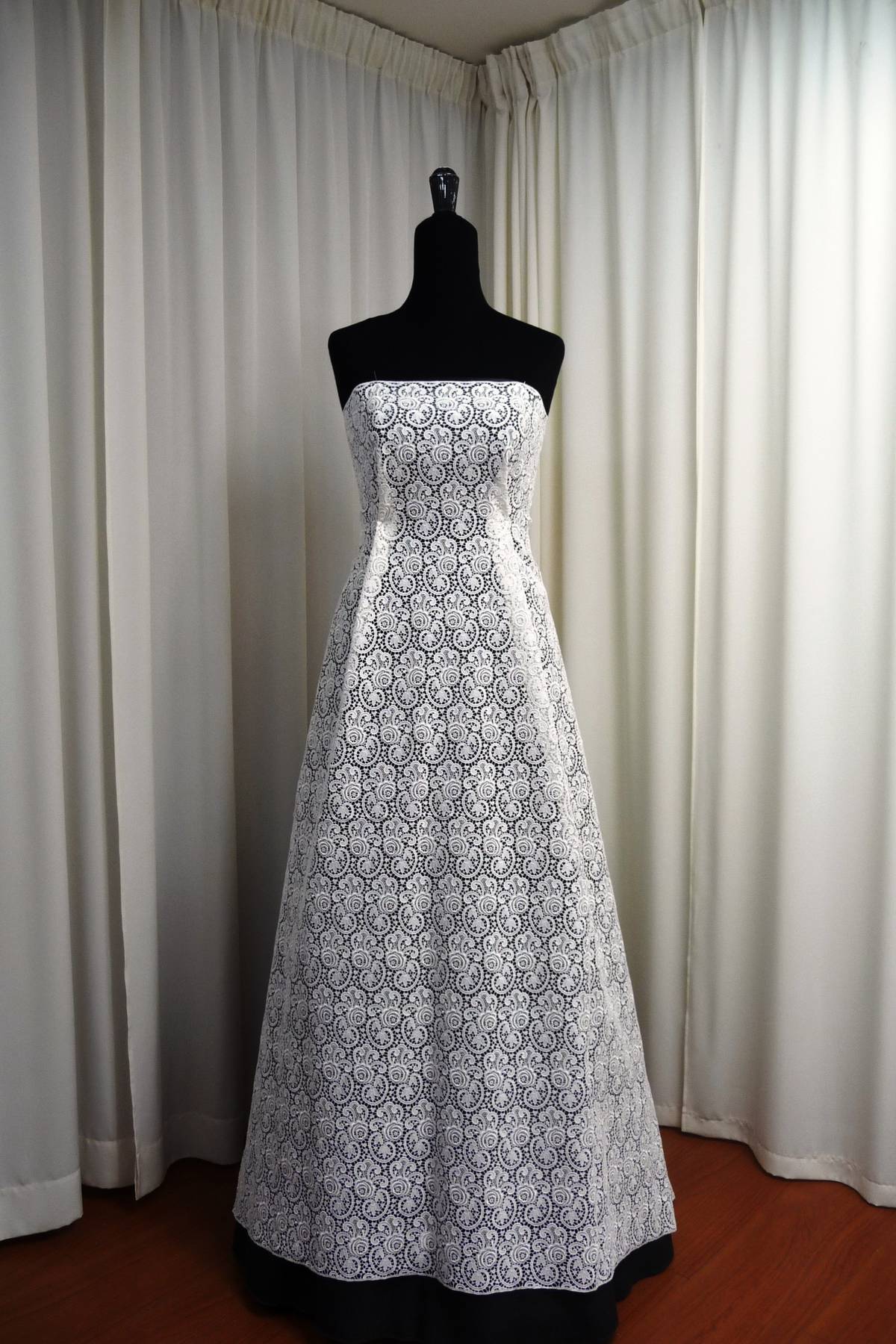pizzo macrame bianco h cm 135 Art 0936LM