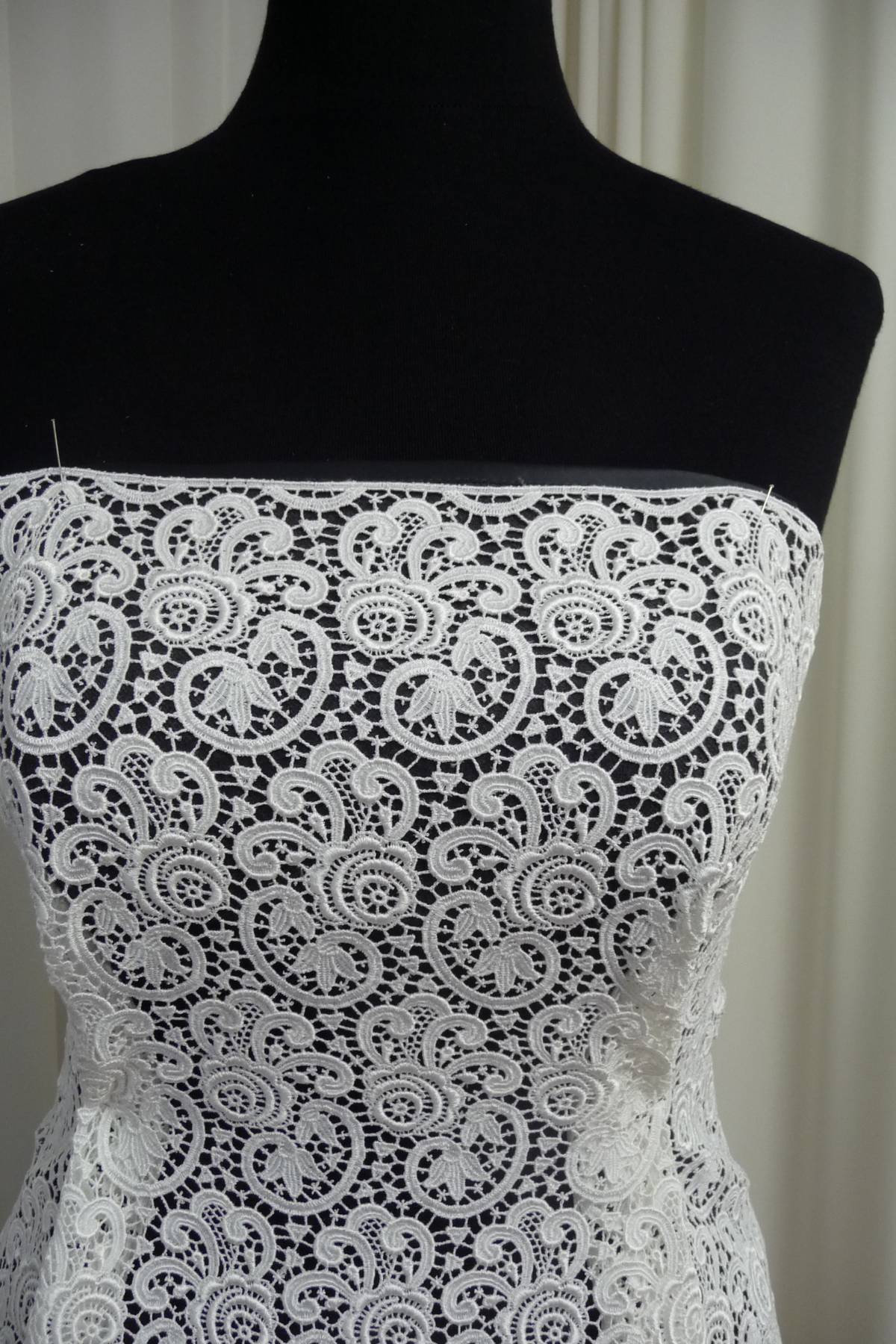 pizzo macrame bianco h cm 135 Art 0936LM