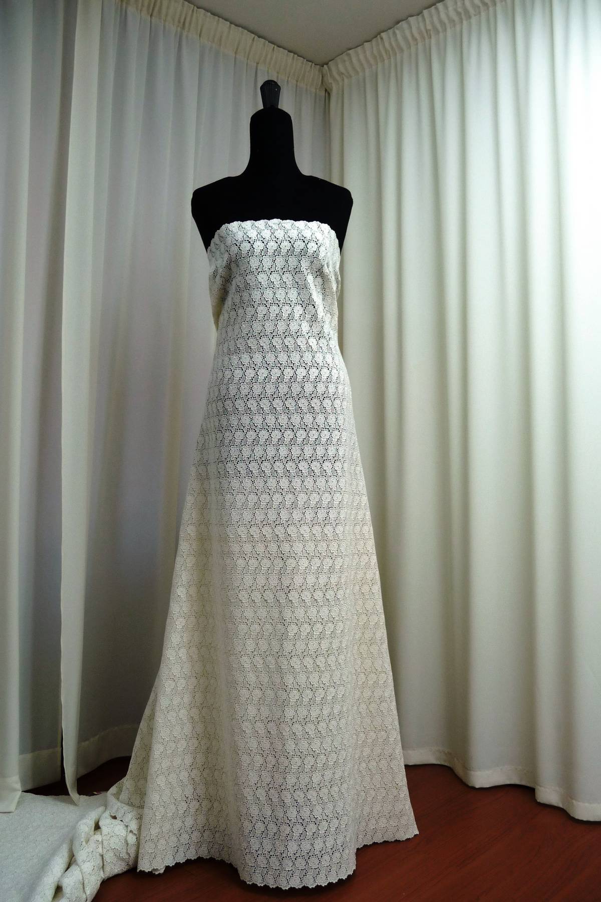 pizzo macrame avorio cm 135 Art 0980LMAV