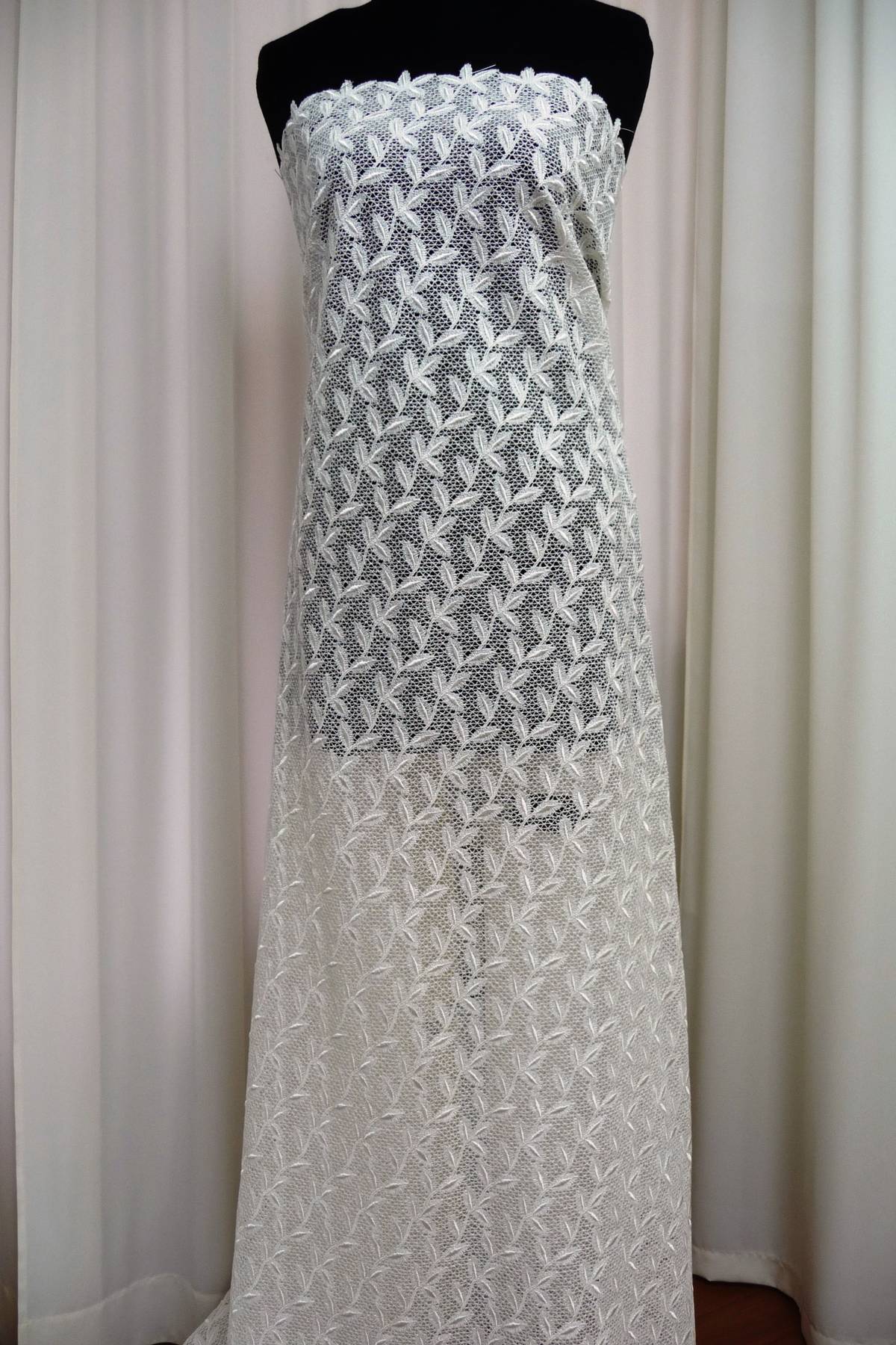 pizzo macrame avorio cm 130 135 Art 2003LMAV