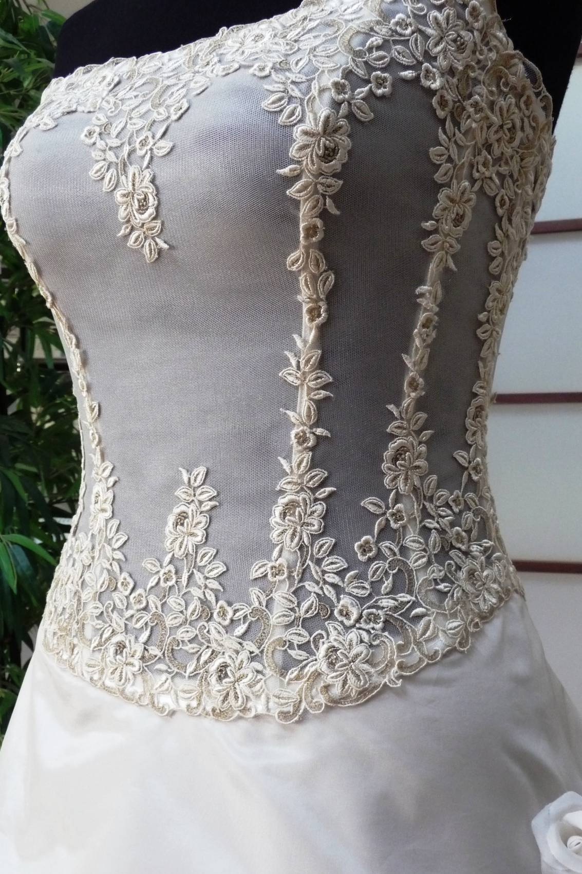 tulle ricamato colore 1 Art B2069LTUC1