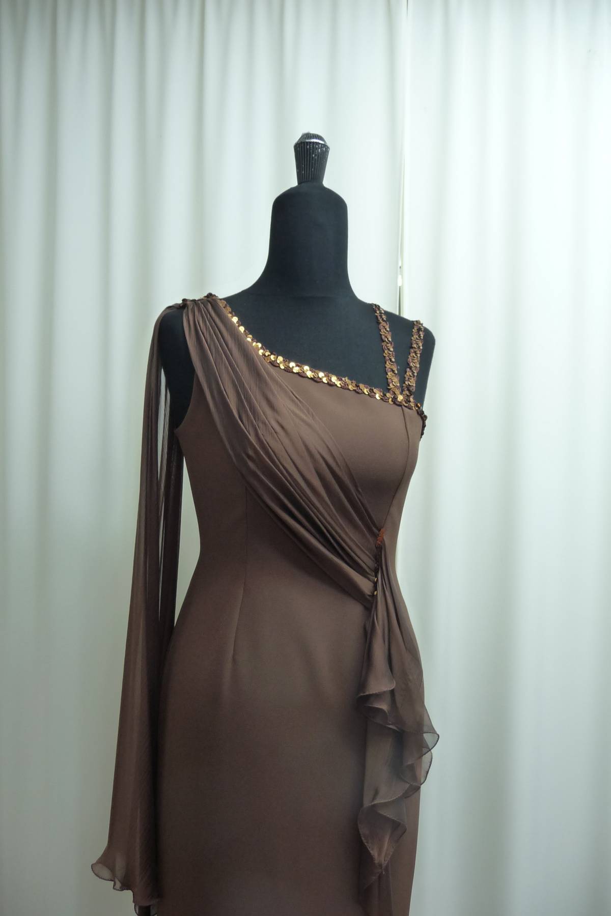 collezione haute couture 100 seta con ricami Art E450